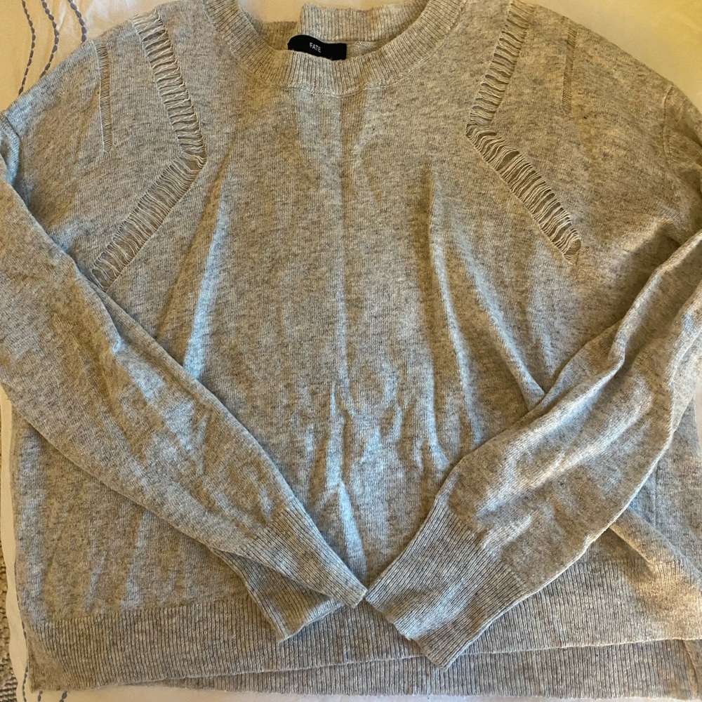 Grey sweater